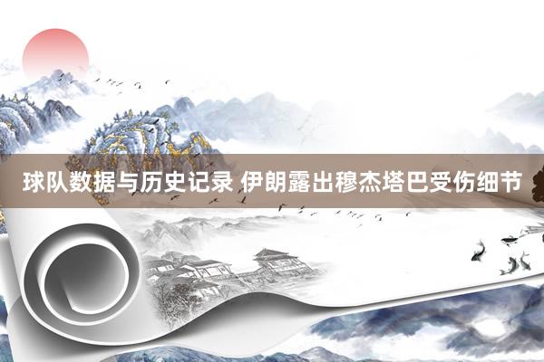 球队数据与历史记录 伊朗露出穆杰塔巴受伤细节