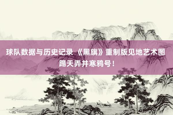 球队数据与历史记录 《黑旗》重制版见地艺术图 踢天弄井寒鸦号!